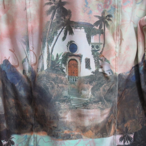 TanJay Multicolor Artistic Jacket Size Medium - Picture 7 of 10